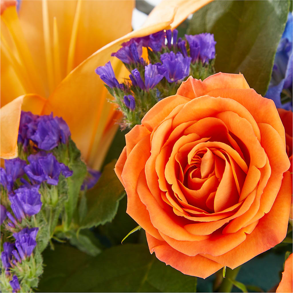 Radiant Citrus Box Bouquet – Mongis Luxe Creations Llc, Old Bridge NJ