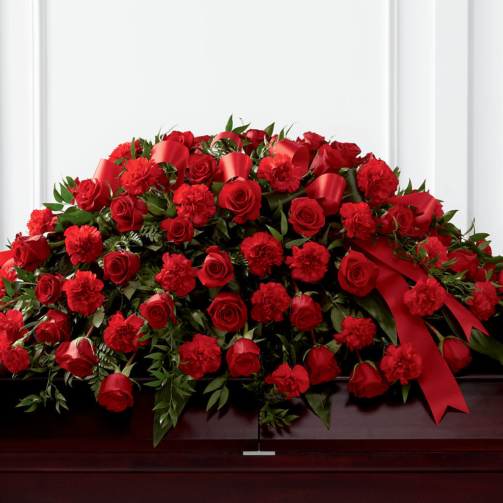 Tribute of Life Casket Spray – Mongis Luxe Creations Llc, Old Bridge NJ