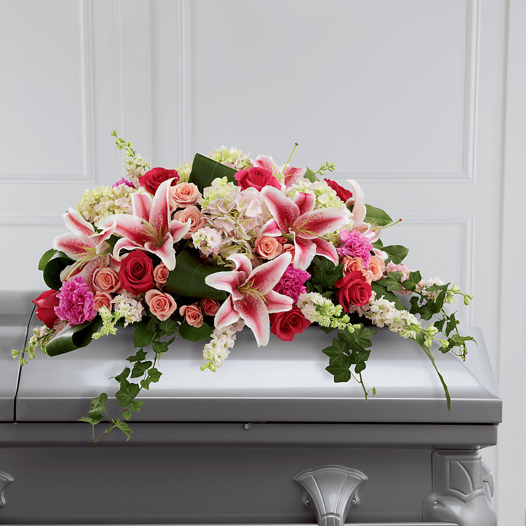 Splendid Grace Casket Spray – Mongis Luxe Creations Llc, Old Bridge NJ