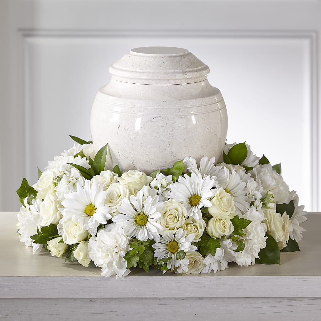 Ivory Gardens Cremation Adornment – Mongis Luxe Creations Llc, Old Bridge NJ