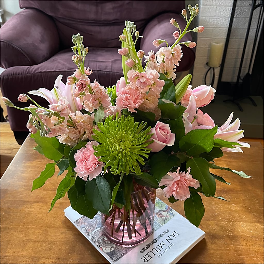 Pretty in Pink Bouquet – Mongis Luxe Creations Llc, Old Bridge NJ