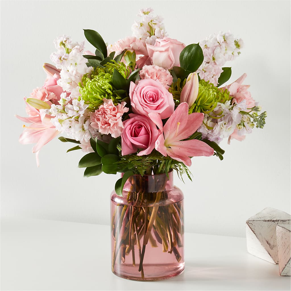 Pretty in Pink Bouquet – Mongis Luxe Creations Llc, Old Bridge NJ