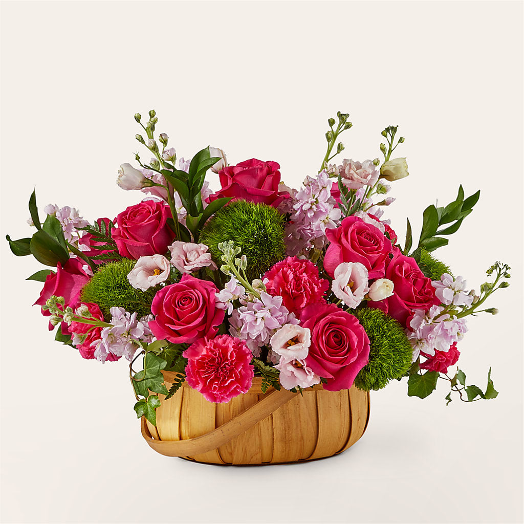 Radiance in Bloom Basket – Mongis Luxe Creations Llc, Old Bridge NJ