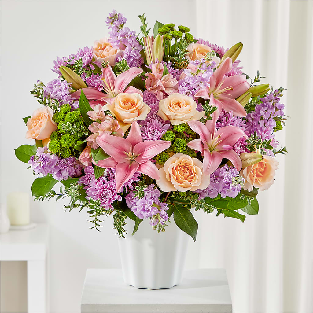 Supportive Embrace Tabletop Basket – Mongis Luxe Creations Llc, Old Bridge NJ