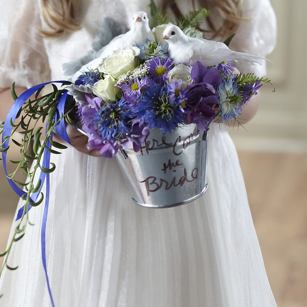 Enchantment Flower Girl Arrangement – Mongis Luxe Creations Llc, Old Bridge NJ