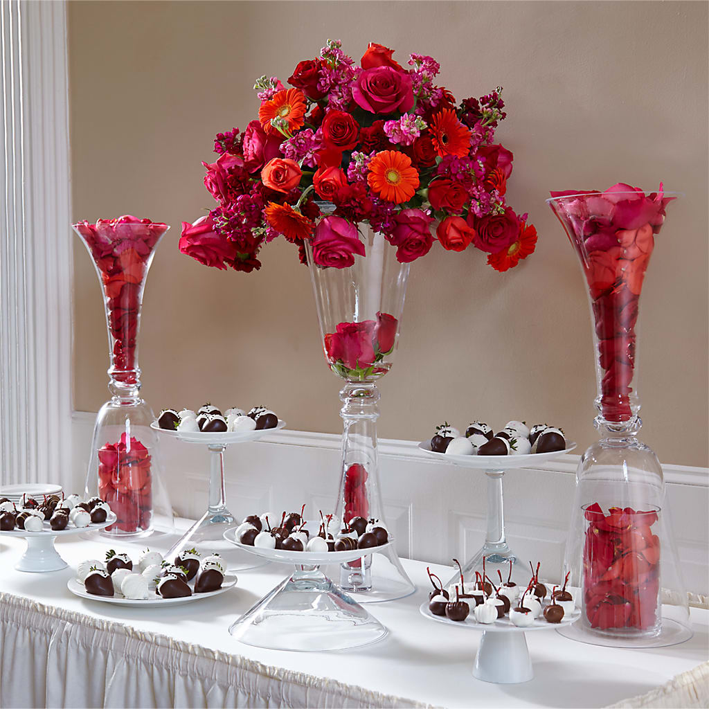 Life's Sweetness Centerpiece – Mongis Luxe Creations Llc, Old Bridge NJ