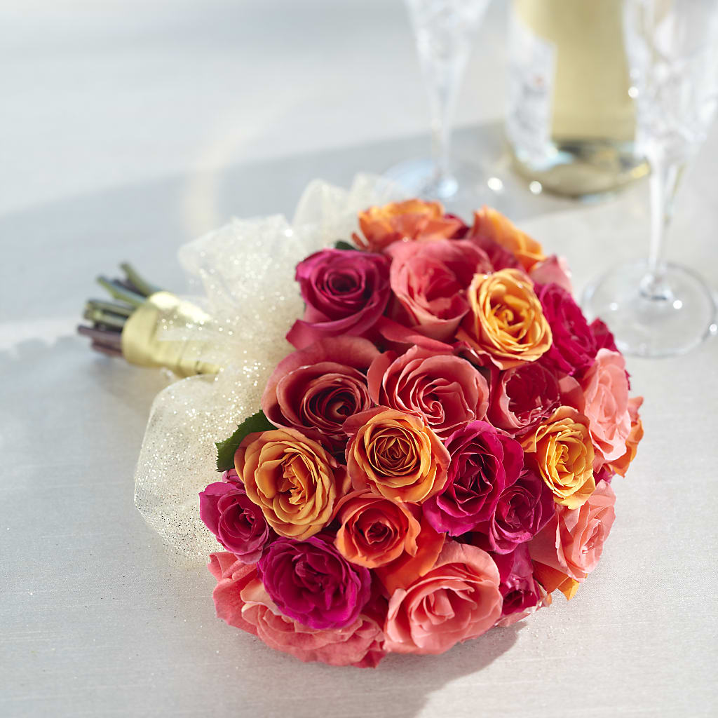 Sweet Roses Bouquet – Mongis Luxe Creations Llc, Old Bridge NJ
