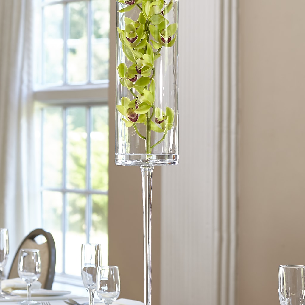Green Mini Cymbidium Bouquet – Mongis Luxe Creations Llc, Old Bridge NJ