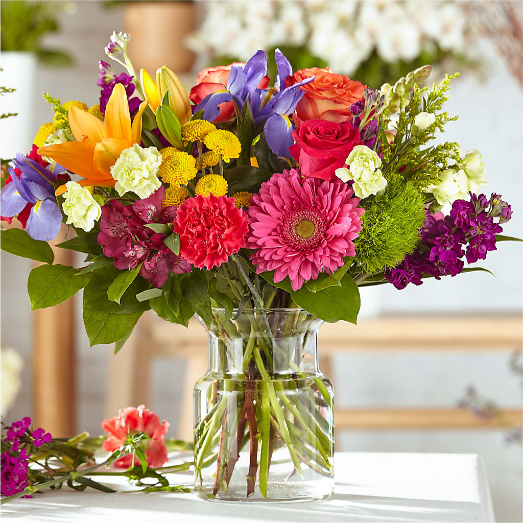 Bold & Bright – A Florist Original –  Mongis Luxe Creations Llc, Old Bridge NJ