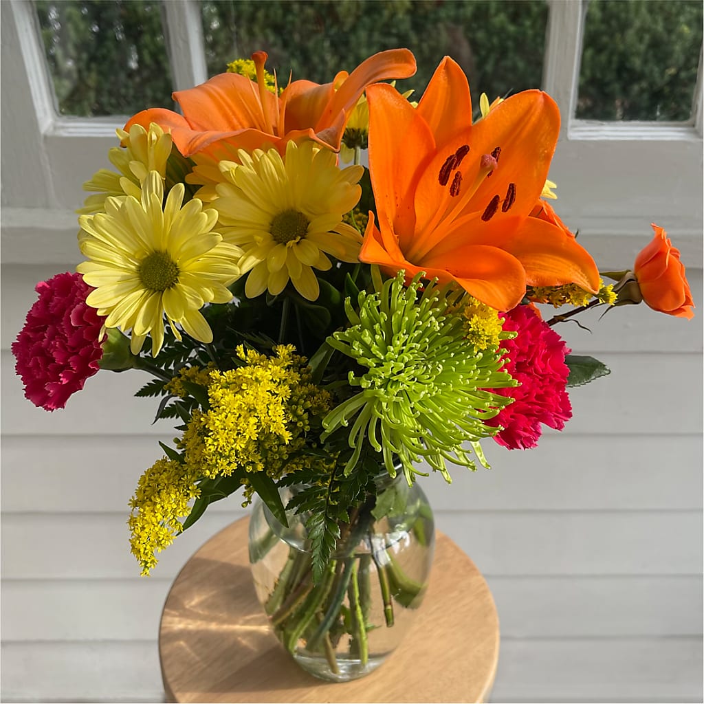 Bold & Bright – A Florist Original –  Mongis Luxe Creations Llc, Old Bridge NJ