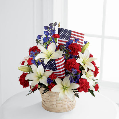 American Glory Bouquet –  Mongis Luxe Creations Llc, Old Bridge NJ