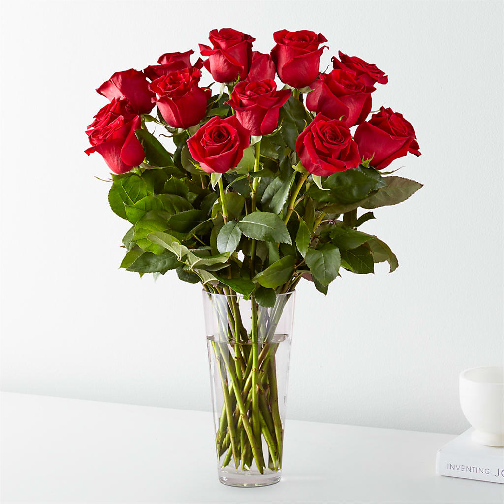 Long Stem Red Rose Bouquet –  Mongis Luxe Creations Llc, Old Bridge NJ