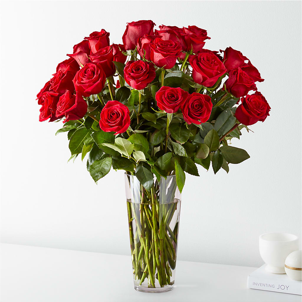 Long Stem Red Rose Bouquet –  Mongis Luxe Creations Llc, Old Bridge NJ