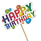 Happy Birthday Pick –  Mongis Luxe Creations Llc, Old Bridge NJ
