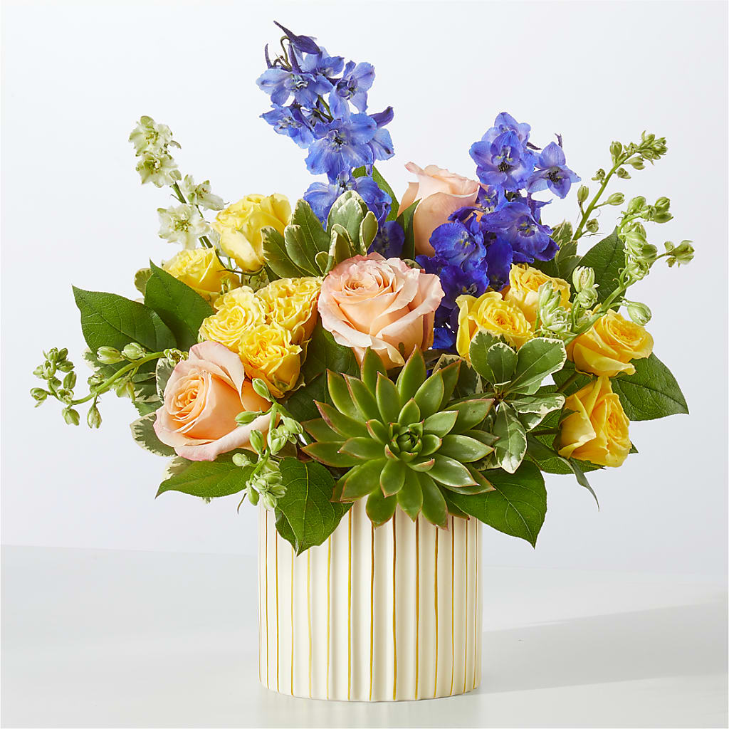 Cobalt Reverie Bouquet –  Mongis Luxe Creations Llc, Old Bridge NJ