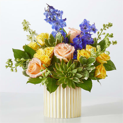 Cobalt Reverie Bouquet –  Mongis Luxe Creations Llc, Old Bridge NJ