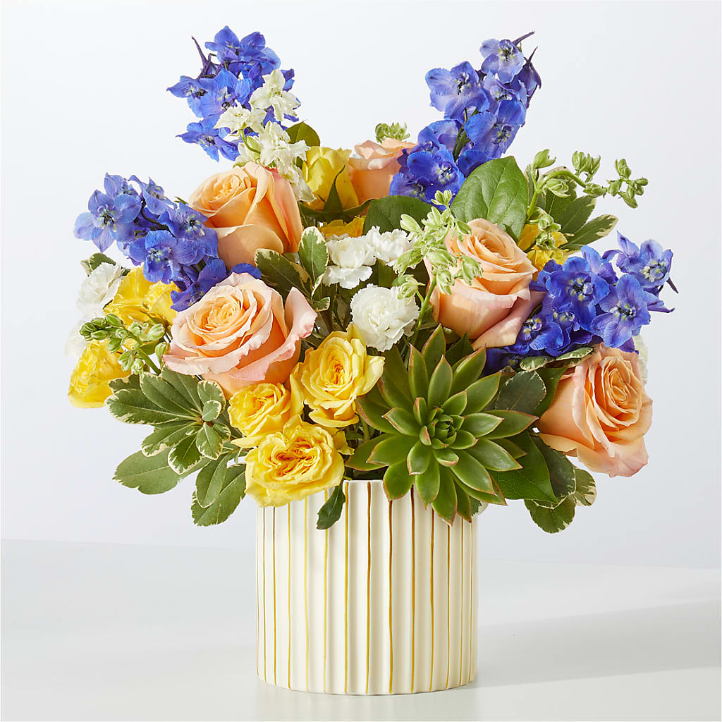 Cobalt Reverie Bouquet –  Mongis Luxe Creations Llc, Old Bridge NJ