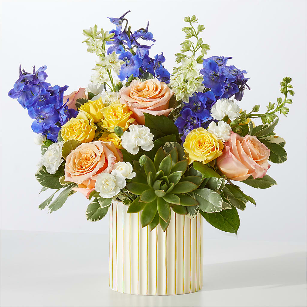 Cobalt Reverie Bouquet –  Mongis Luxe Creations Llc, Old Bridge NJ