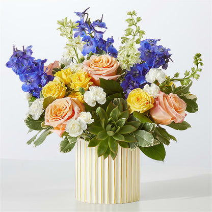 Cobalt Reverie Bouquet –  Mongis Luxe Creations Llc, Old Bridge NJ