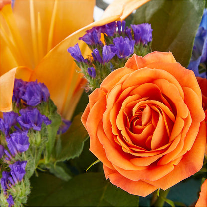Radiant Citrus Box Bouquet –  Mongis Luxe Creations Llc, Old Bridge NJ