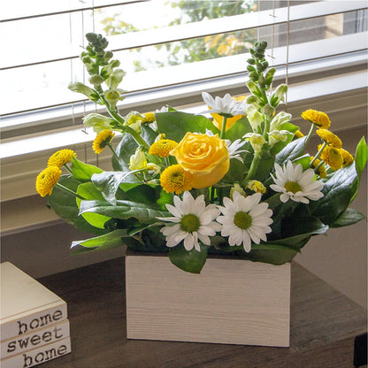 Sun Salutation Box Bouquet –  Mongis Luxe Creations Llc, Old Bridge NJ
