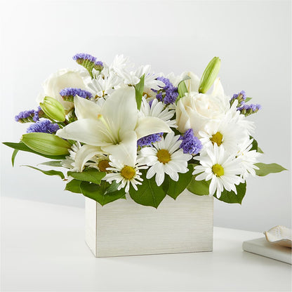 Beyond Blue Box Bouquet –  Mongis Luxe Creations Llc, Old Bridge NJ