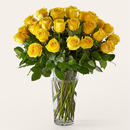 Long Stem Yellow Rose Bouquet –  Mongis Luxe Creations Llc, Old Bridge NJ