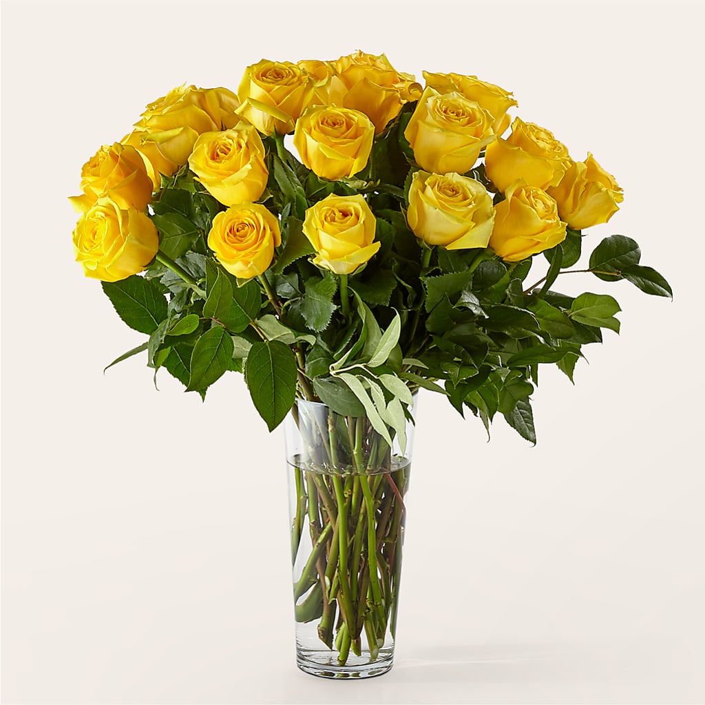 Long Stem Yellow Rose Bouquet –  Mongis Luxe Creations Llc, Old Bridge NJ