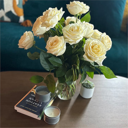 Long Stem Yellow Rose Bouquet –  Mongis Luxe Creations Llc, Old Bridge NJ