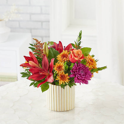 Burgundy Landscape Bouquet –  Mongis Luxe Creations Llc, Old Bridge NJ