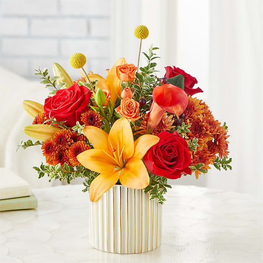Scarlet Skies Bouquet –  Mongis Luxe Creations Llc, Old Bridge NJ