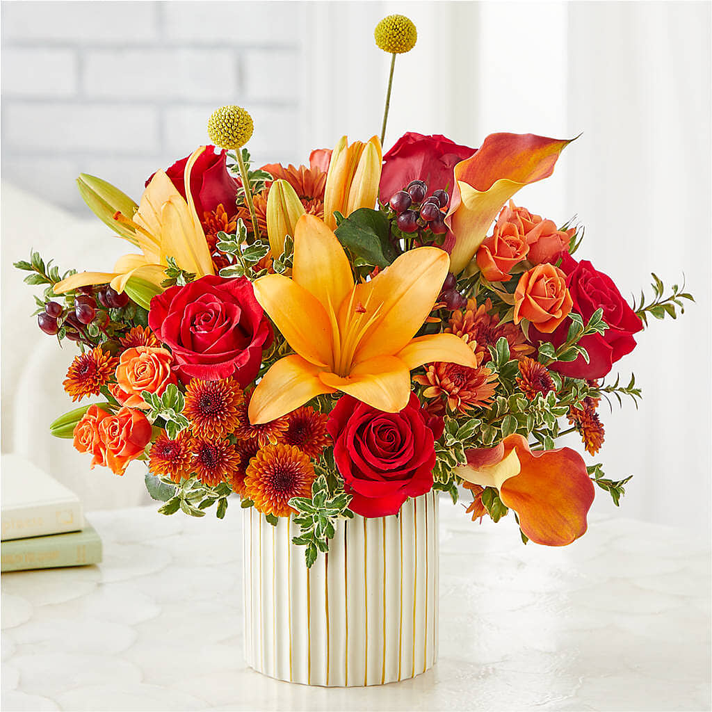 Scarlet Skies Bouquet –  Mongis Luxe Creations Llc, Old Bridge NJ