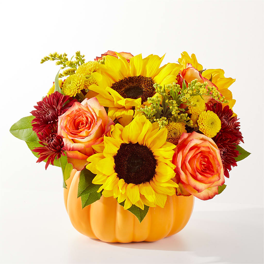 Golden Gourd Pumpkin Bouquet –  Mongis Luxe Creations Llc, Old Bridge NJ