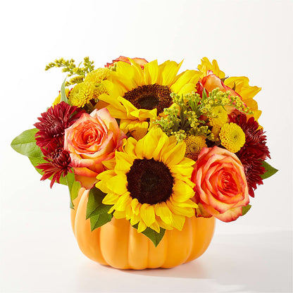 Golden Gourd Pumpkin Bouquet –  Mongis Luxe Creations Llc, Old Bridge NJ
