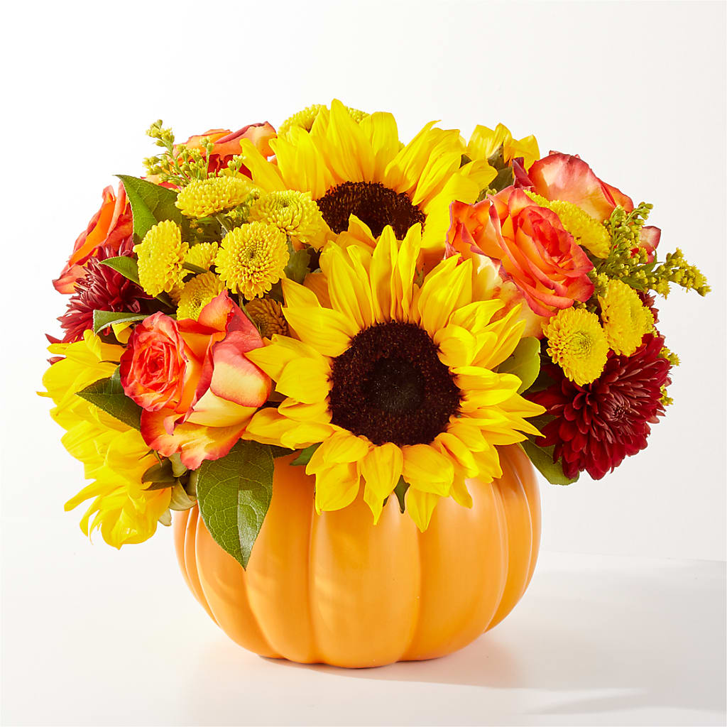 Golden Gourd Pumpkin Bouquet –  Mongis Luxe Creations Llc, Old Bridge NJ