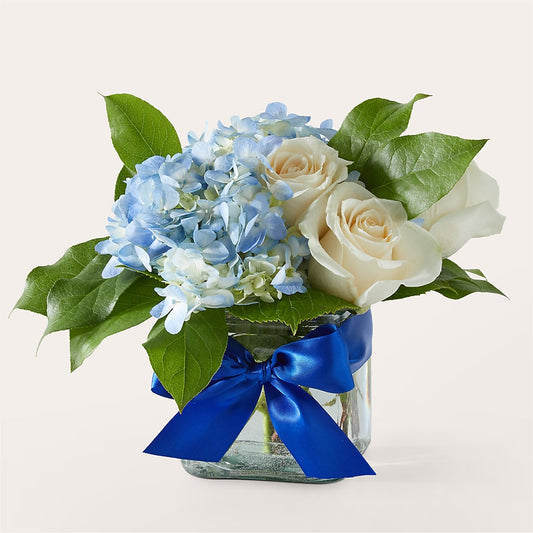 Sky Blue Delight Bouquet –  Mongis Luxe Creations Llc, Old Bridge NJ