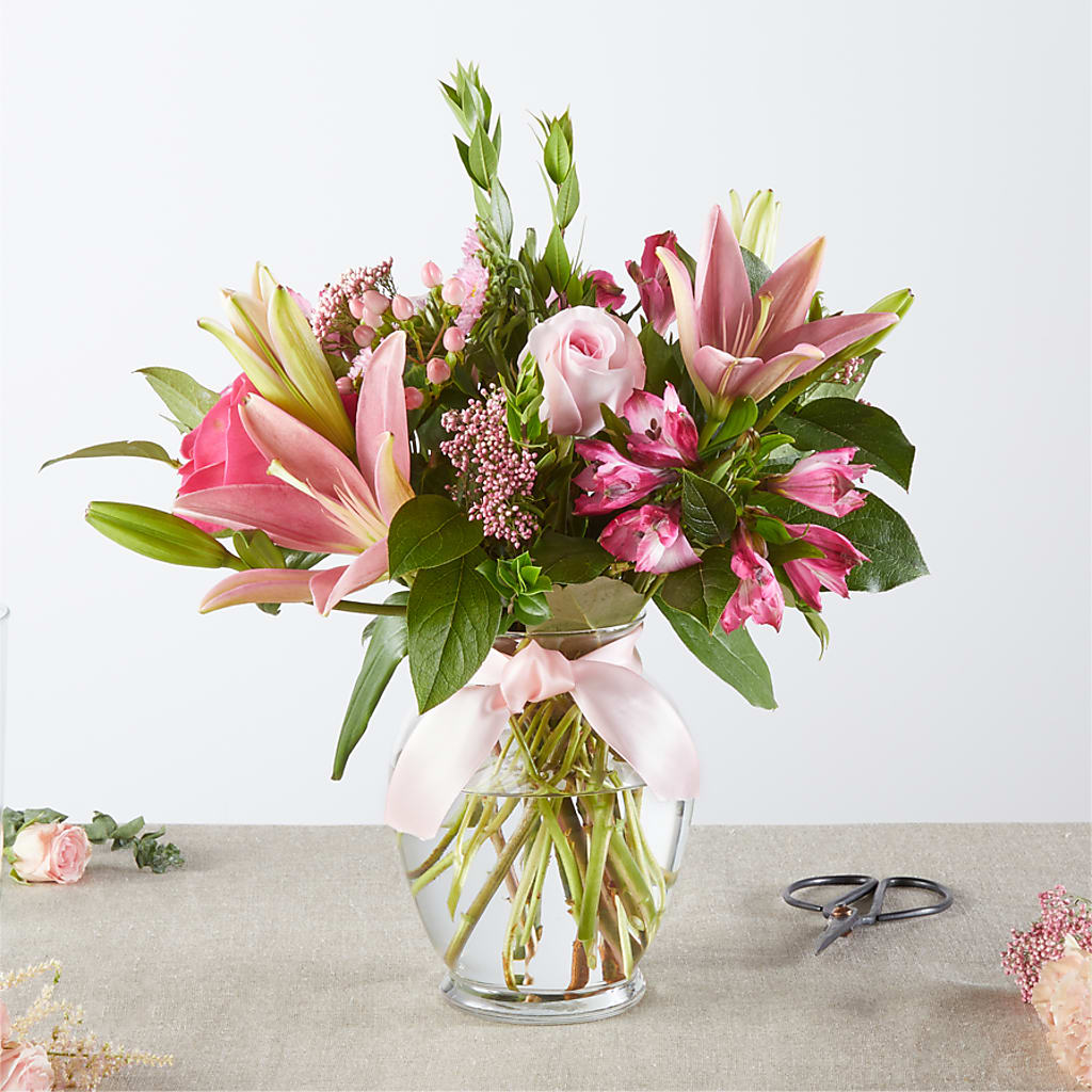 Pink Ribbon - A Florist Original –  Mongis Luxe Creations Llc, Old Bridge NJ