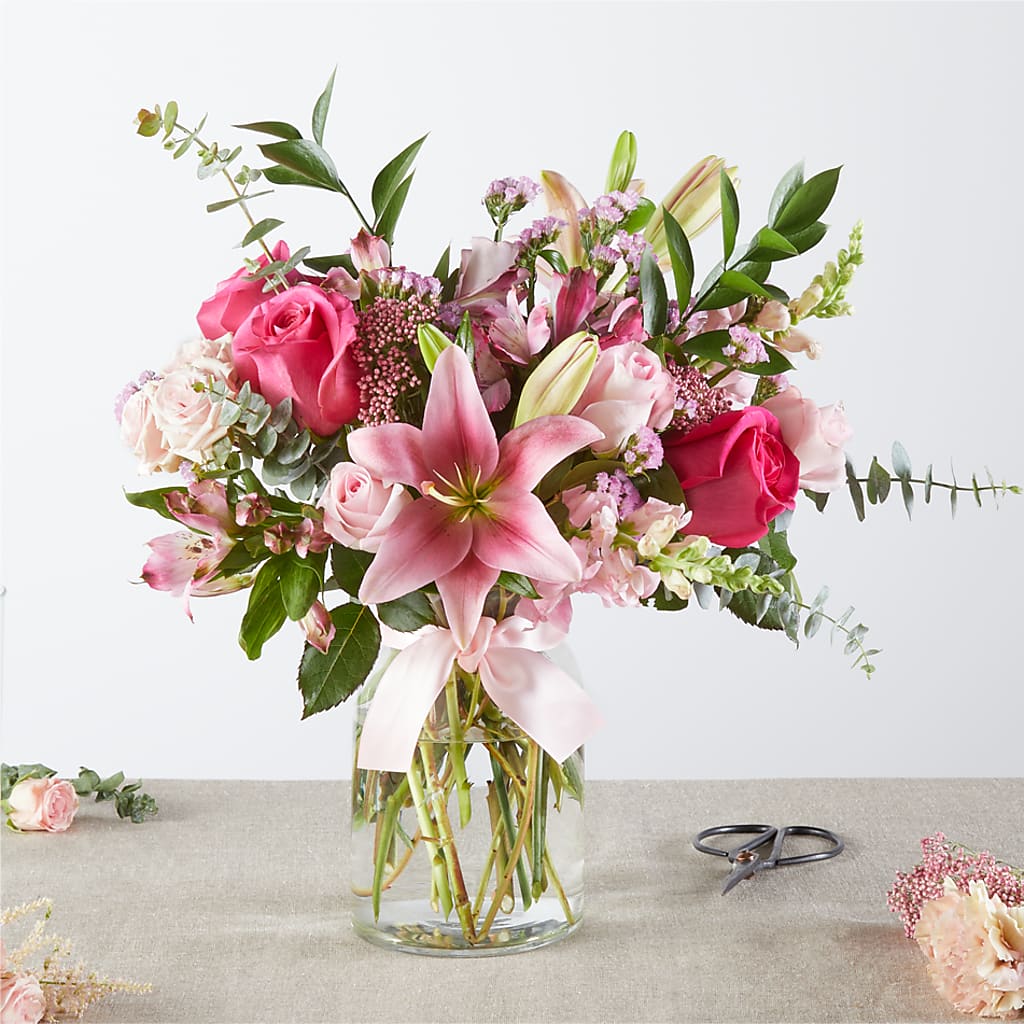 Pink Ribbon - A Florist Original –  Mongis Luxe Creations Llc, Old Bridge NJ