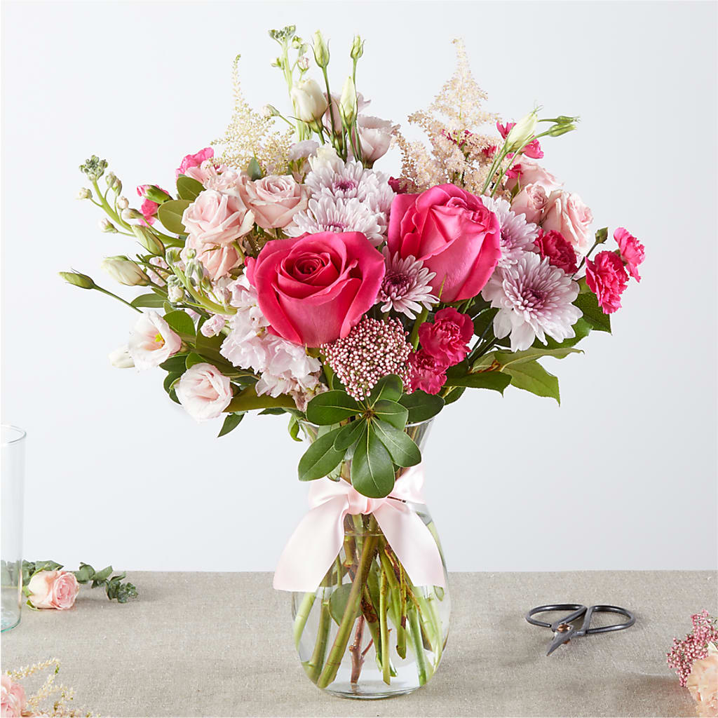 Pink Ribbon - A Florist Original –  Mongis Luxe Creations Llc, Old Bridge NJ