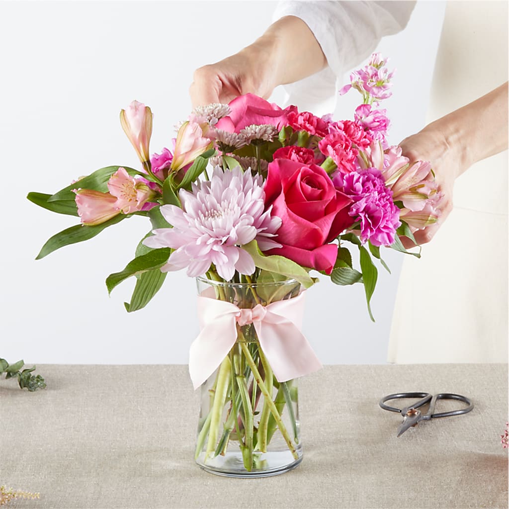 Pink Ribbon - A Florist Original –  Mongis Luxe Creations Llc, Old Bridge NJ