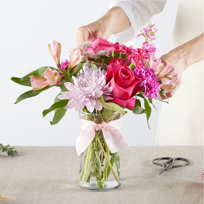 Pink Ribbon - A Florist Original –  Mongis Luxe Creations Llc, Old Bridge NJ