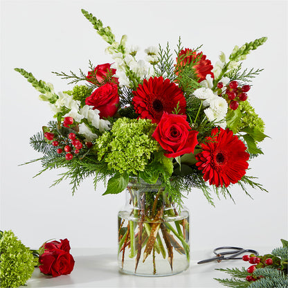 Merry Moment Bouquet – A Florist Original –  Mongis Luxe Creations Llc, Old Bridge NJ