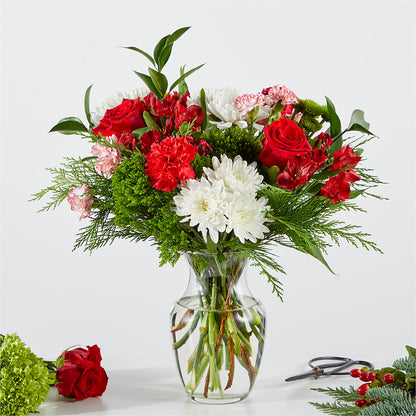 Merry Moment Bouquet – A Florist Original –  Mongis Luxe Creations Llc, Old Bridge NJ