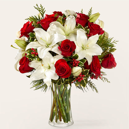 Sparkling Snowflakes Bouquet –  Mongis Luxe Creations Llc, Old Bridge NJ