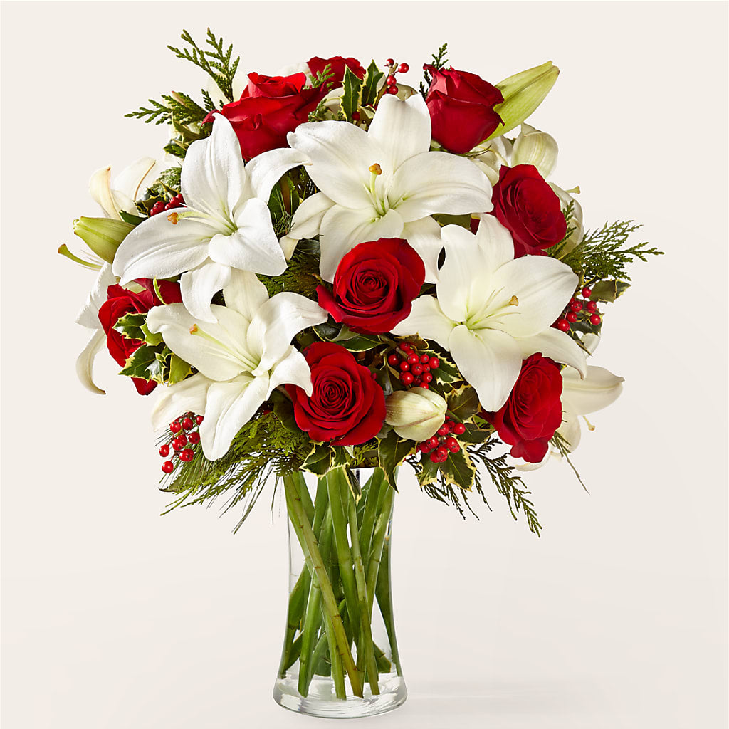 Sparkling Snowflakes Bouquet –  Mongis Luxe Creations Llc, Old Bridge NJ