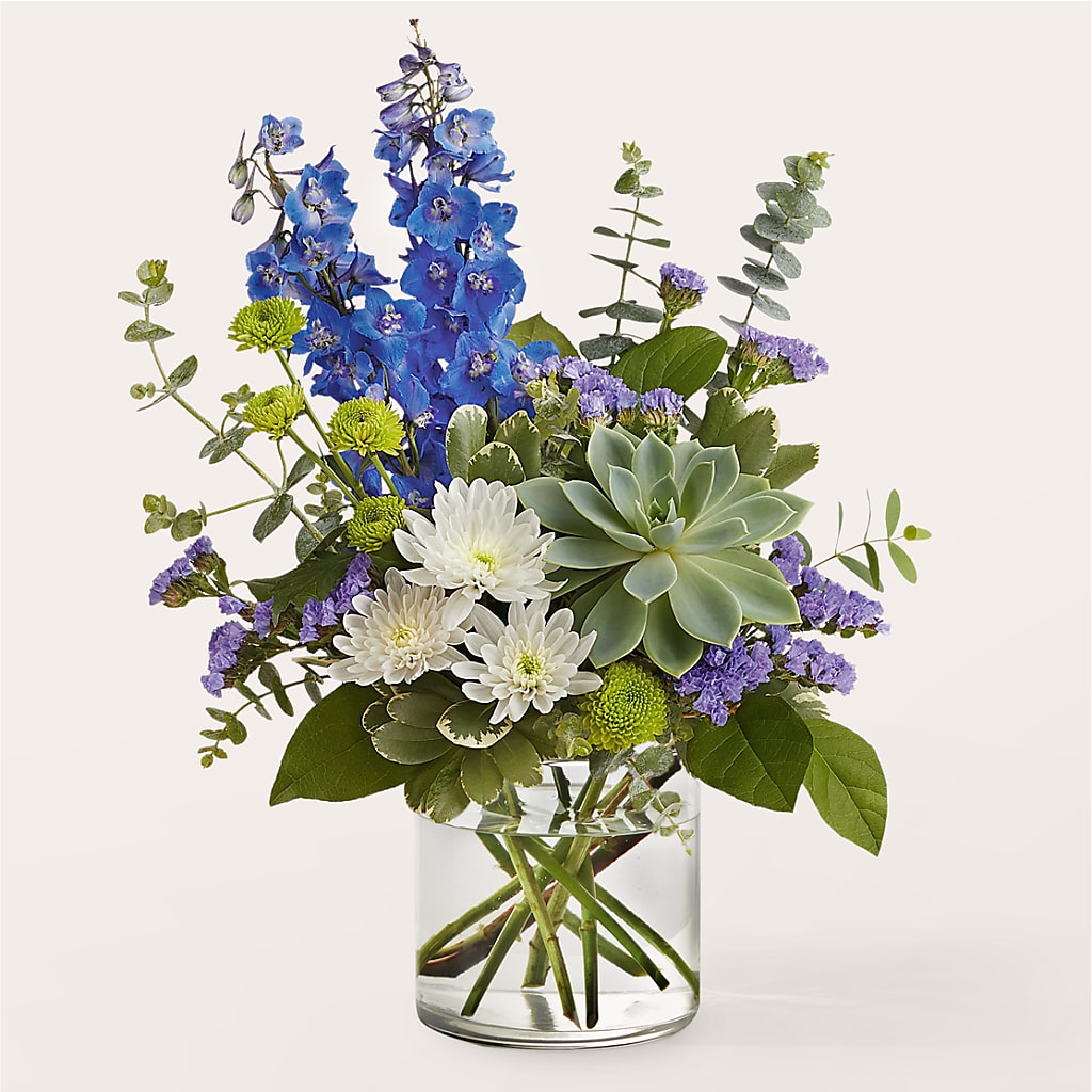 Cerulean Waves Bouquet –  Mongis Luxe Creations Llc, Old Bridge NJ