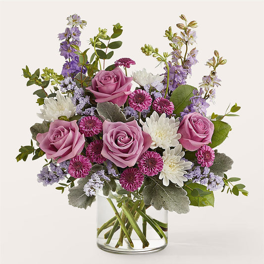 Violet Frost Bouquet –  Mongis Luxe Creations Llc, Old Bridge NJ