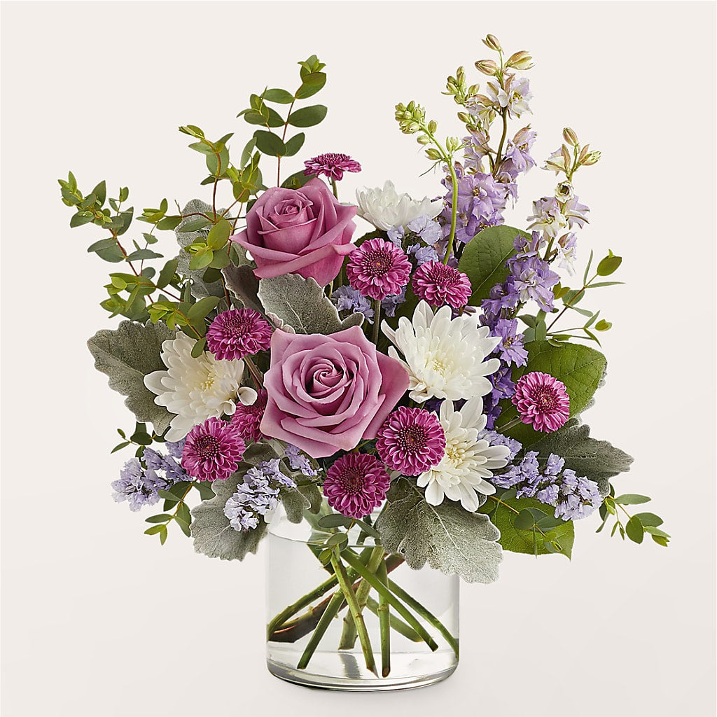 Violet Frost Bouquet –  Mongis Luxe Creations Llc, Old Bridge NJ