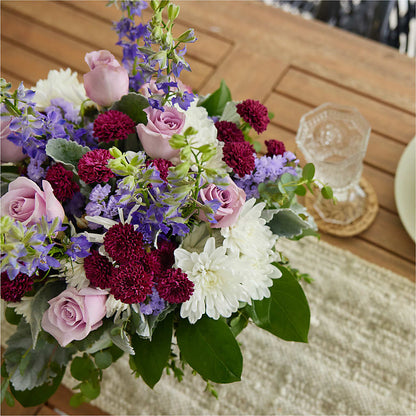 Violet Frost Bouquet –  Mongis Luxe Creations Llc, Old Bridge NJ