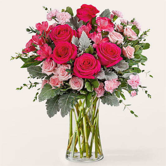 Tickled Pink Bouquet –  Mongis Luxe Creations Llc, Old Bridge NJ